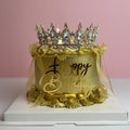 Metallic Queen Cake