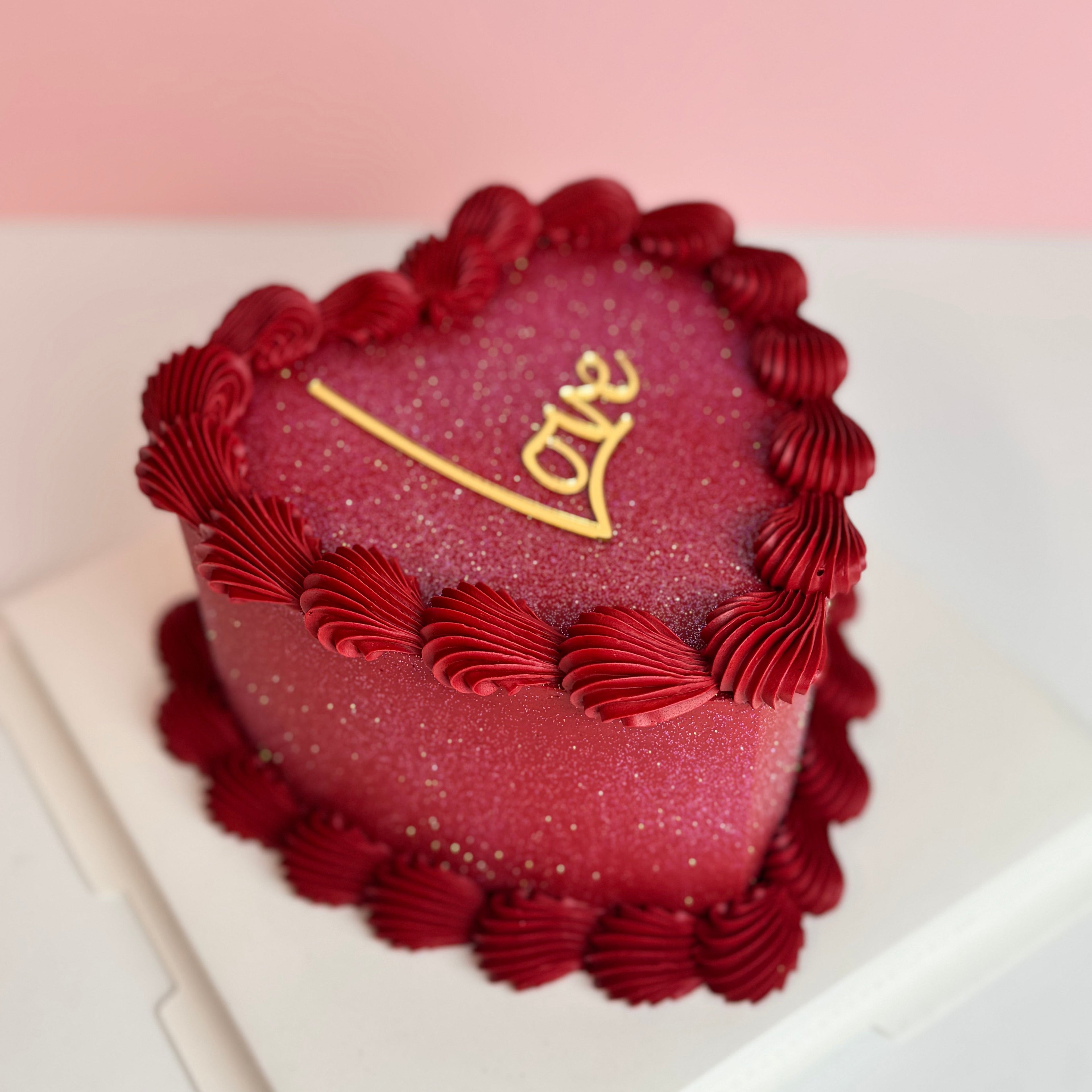 Classic Glitter Cake