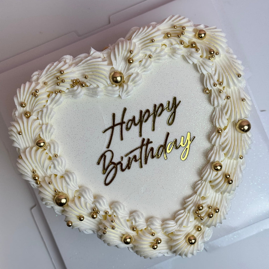 Elegant Pearl Cake