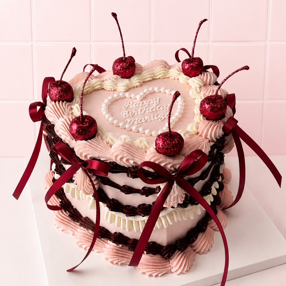 Cherry Couture Cake