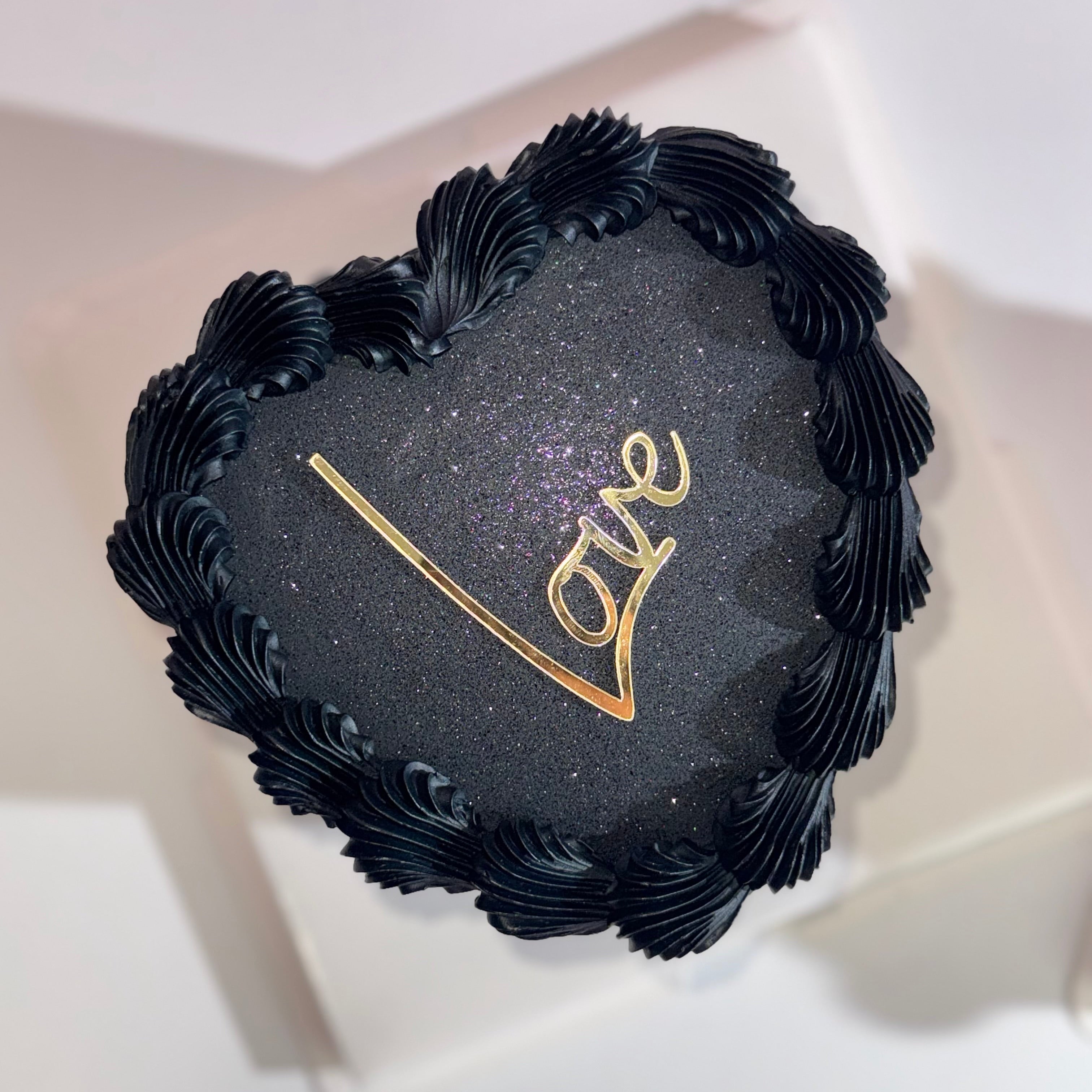 Classic Glitter Cake