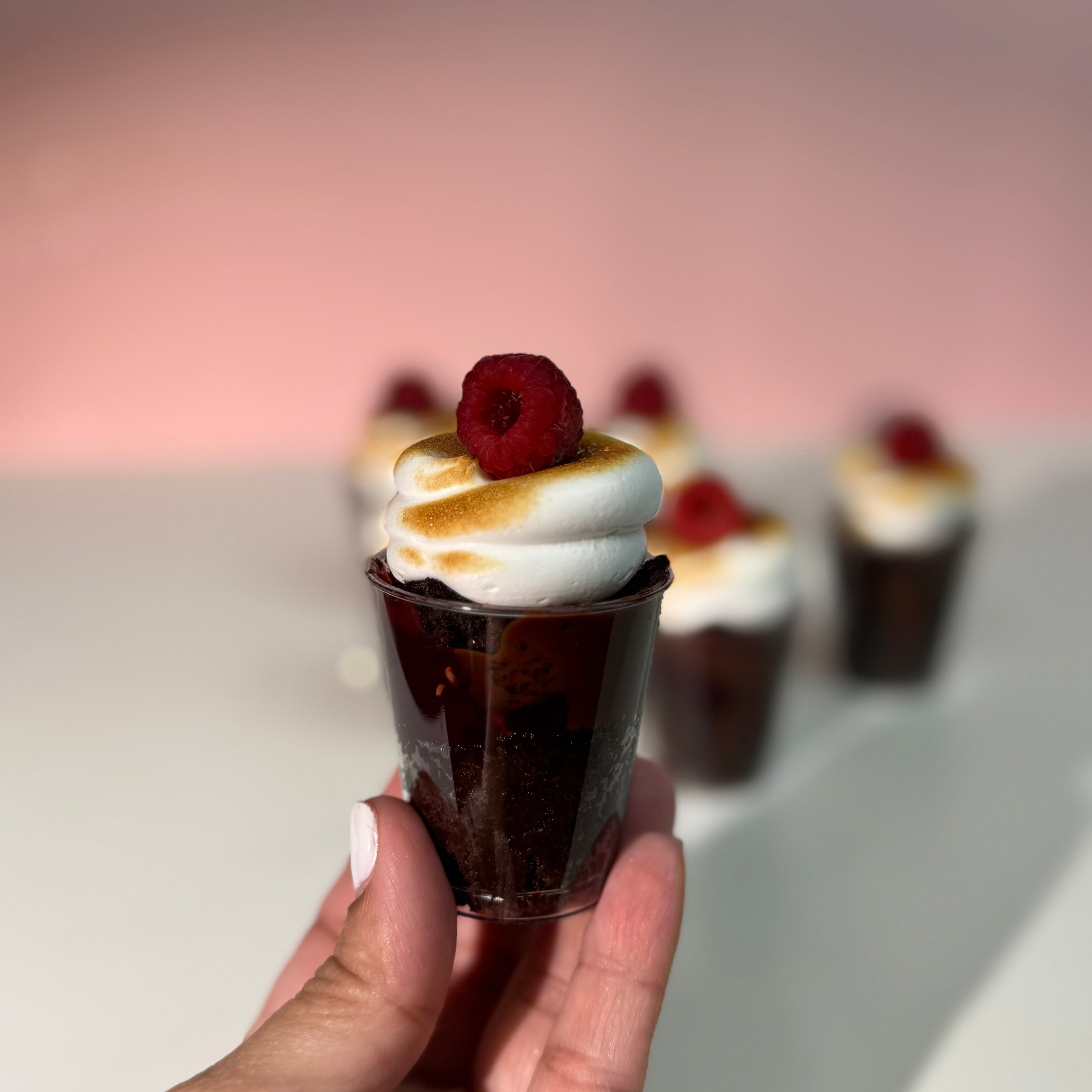 Choco Raspberry Shots