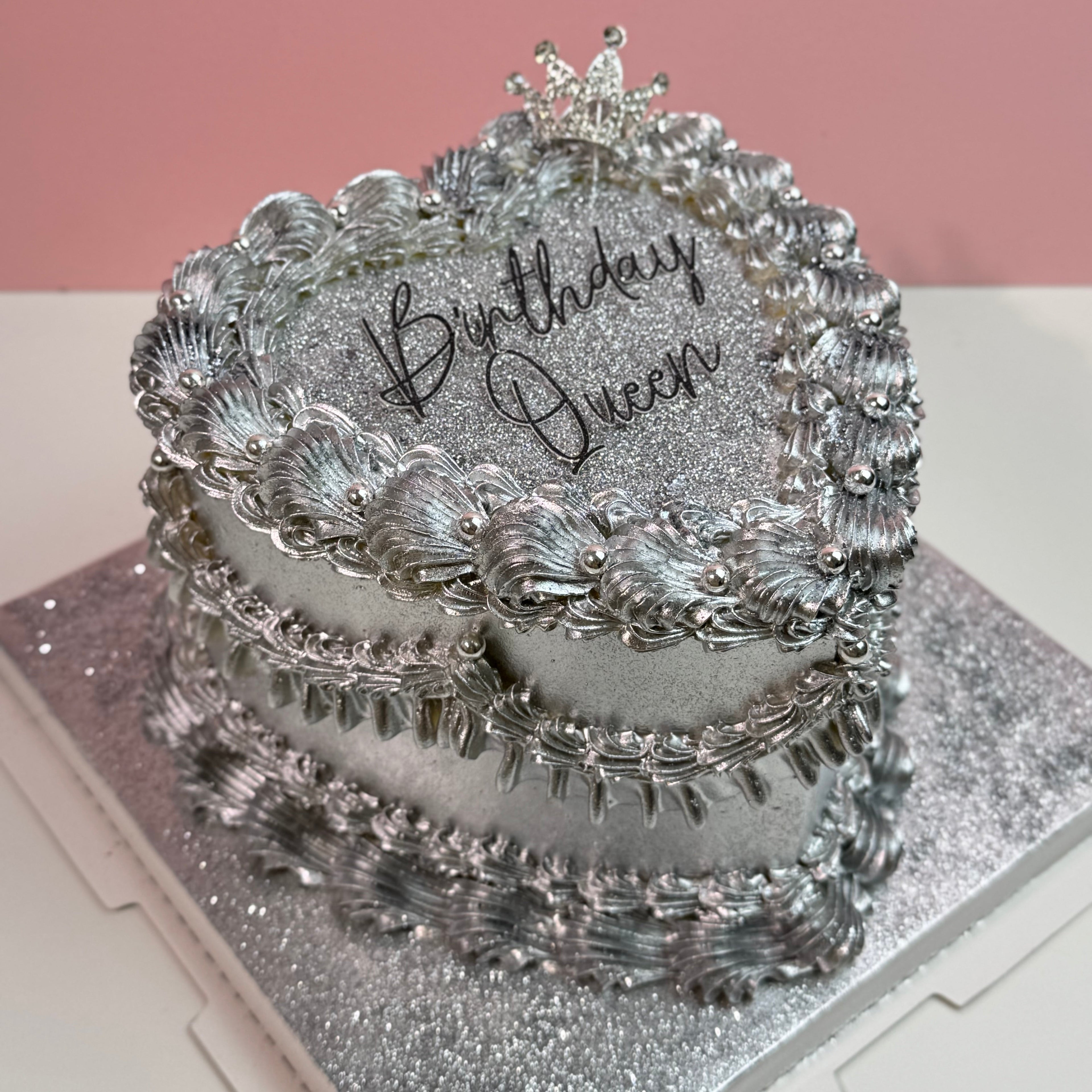 Glitter Bomb Cake
