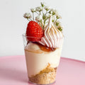 Strawberry Cheesecake Shots