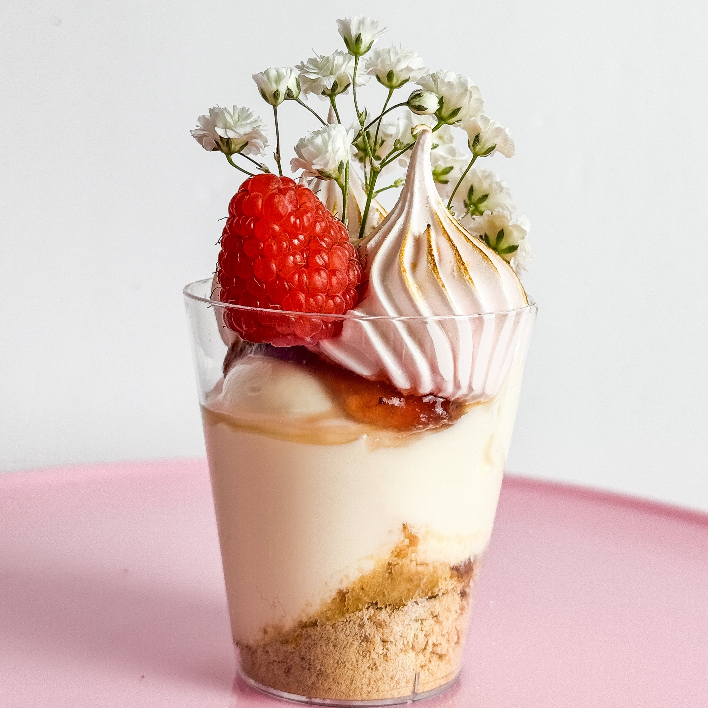 Strawberry Cheesecake Shots